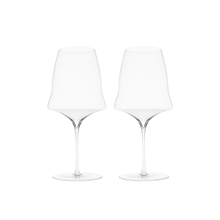 Josephine No.3, Red Wine Glasses (Set of 2) by Josephine Hutte, set of short stem drinking glass filled Mood 2025