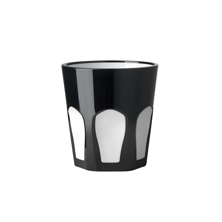 Mario Luca Giusti Gulli acrylic tumbler available in clear and two-tone finishes at Mood by DMJ Lafayette Louisiana, view 2