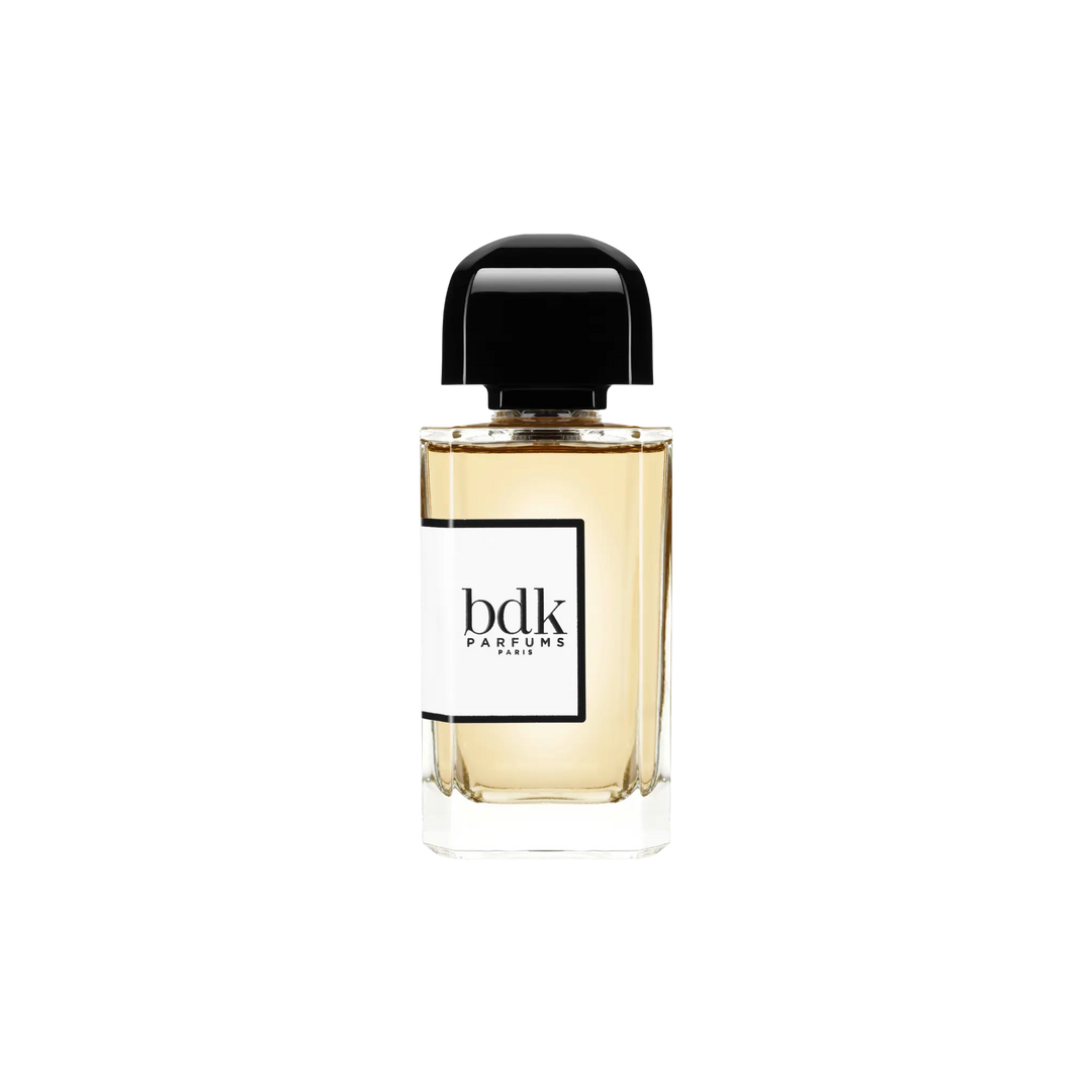 Pas Ce Soir Eau de Parfum by BDK Parfums - back view of unisex niche perfume bottle with bdk Parfums Paris branding