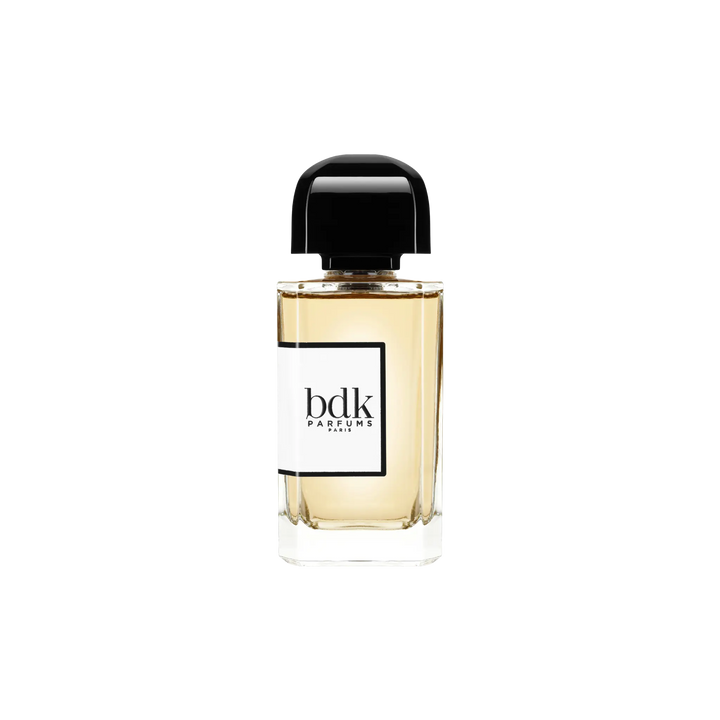 Pas Ce Soir Eau de Parfum by BDK Parfums - back view of unisex niche perfume bottle with bdk Parfums Paris branding