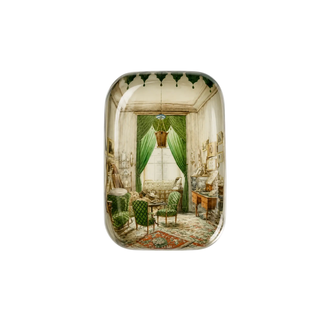 French Bedroom Paperweight by Saint Austin
