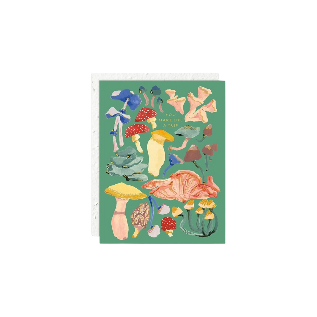You Make Life a Trip Mini Card by Seedlings