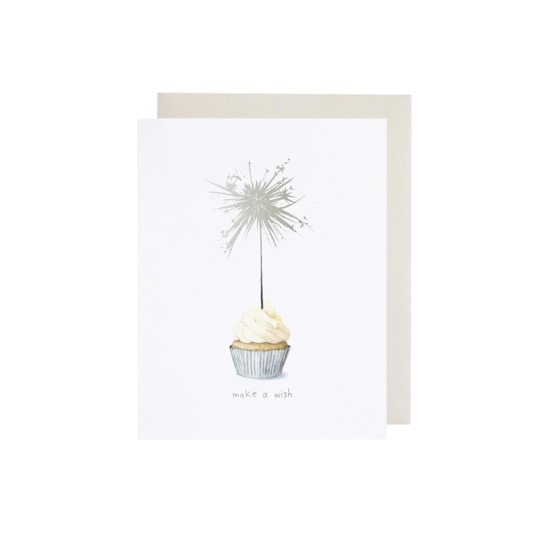 Sparkler Wish greeting card by E Frances displayed at Mood by DMJ in Lafayette Louisiana