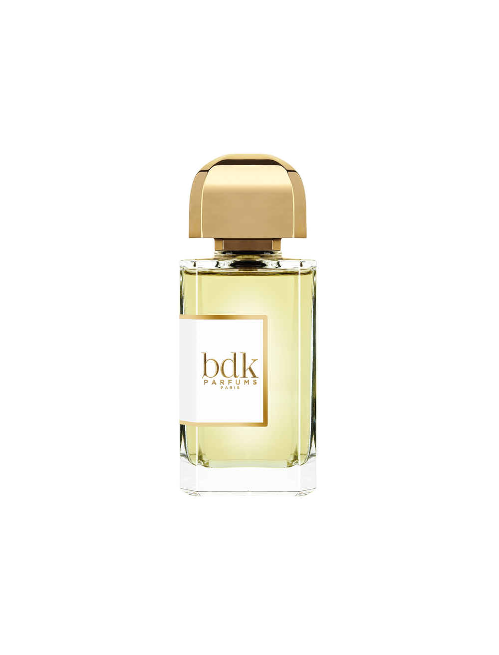 Velvet Tonka Eau de Parfum by BDK Parfums - back view of bottle with bdk Parfums Paris label