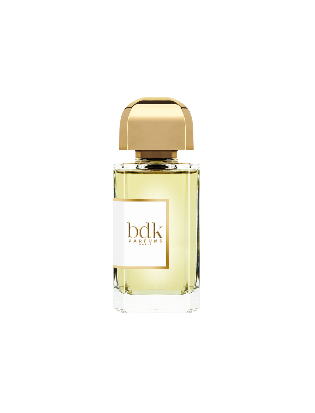 Velvet Tonka Eau de Parfum by BDK Parfums - back view of bottle with bdk Parfums Paris label
