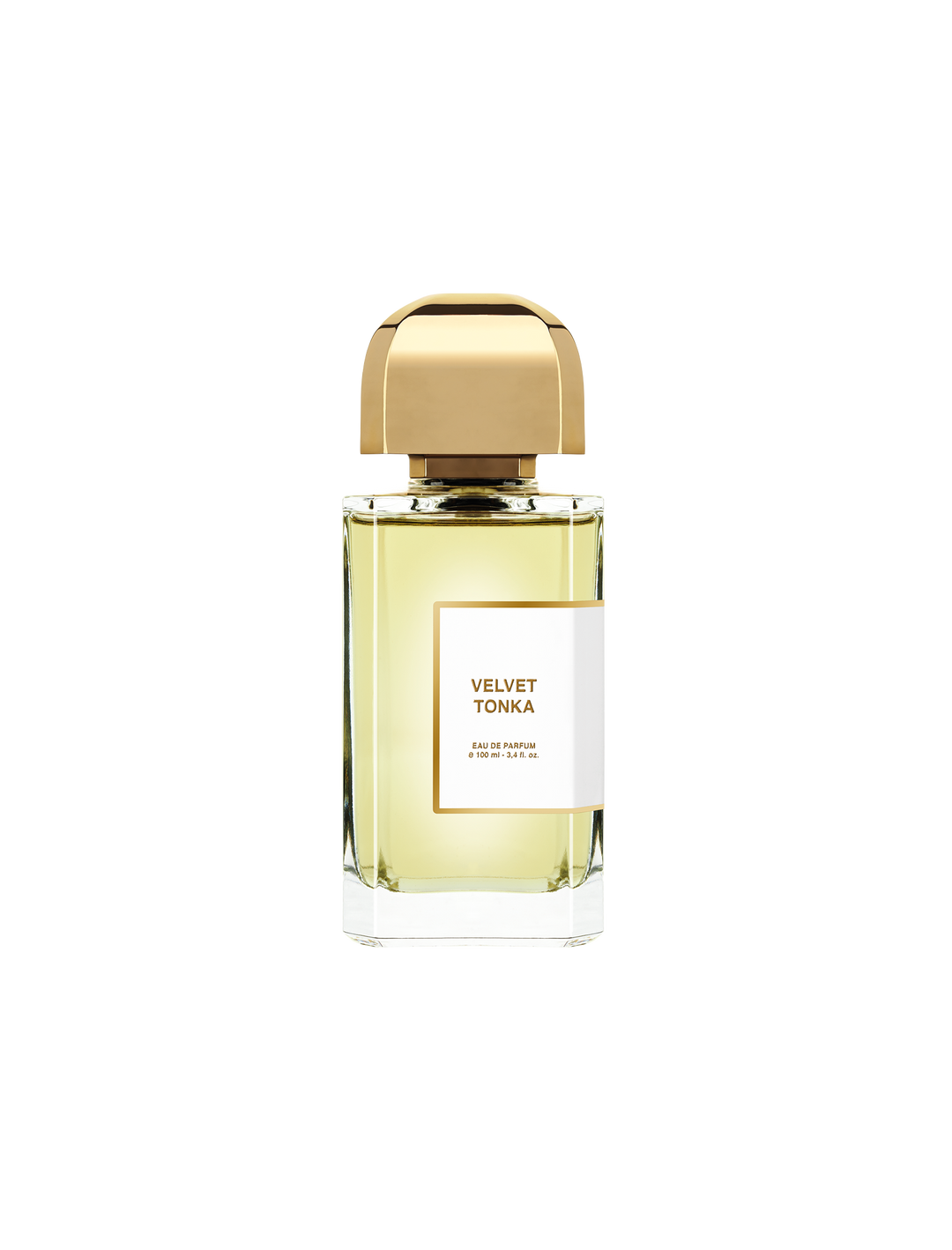 Velvet Tonka Eau de Parfum by BDK Parfums - unisex niche gourmand vanilla fragrance bottle with gold cap, 100 ml
