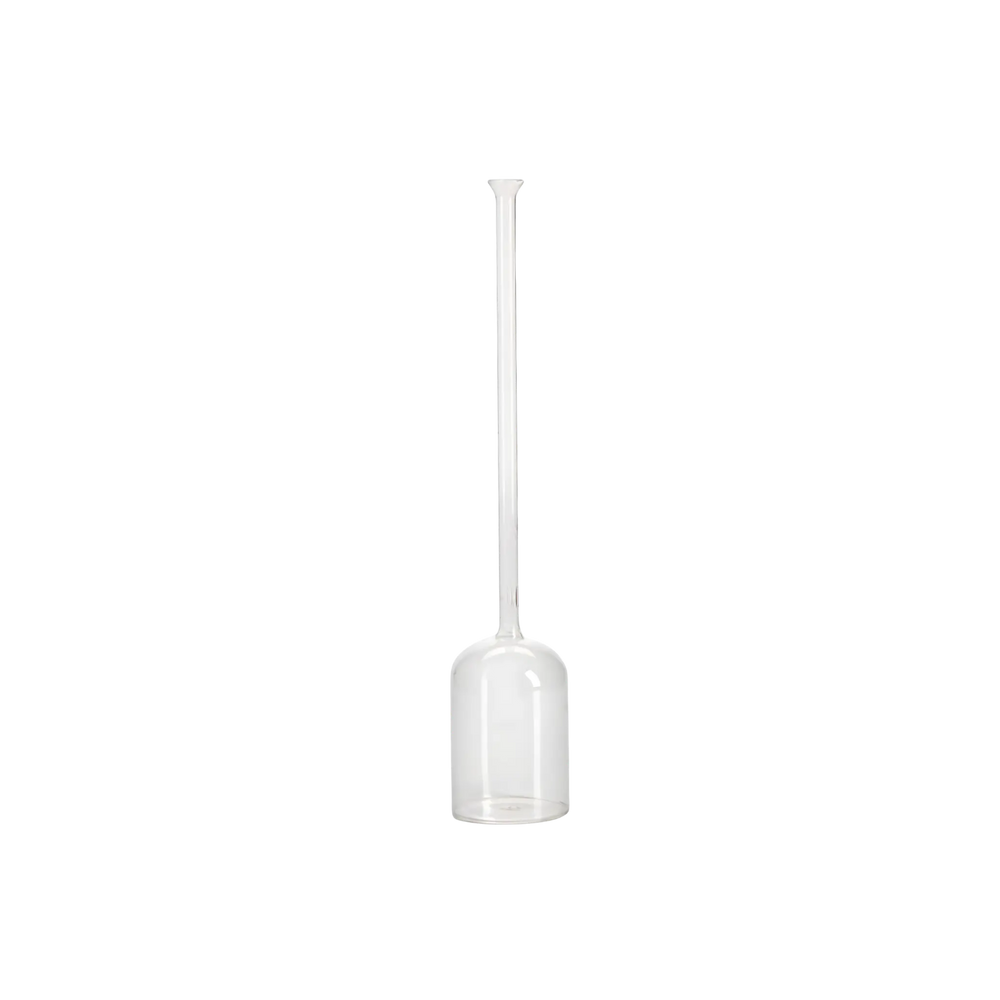 Long Neck Blown Glass Vase by Zodax, view 2